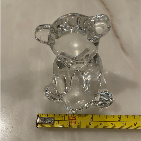 This Abc Teddy Bear Waterford Crystal Figurine collection by Waterford Crystal - Picture 7 of 8